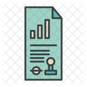 Business Data File Icon