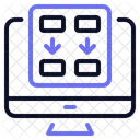 Patterns Background Blue Icon