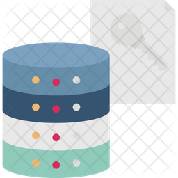 Data Access Icon - Download in Flat Style