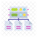Data Aggregation  Icon