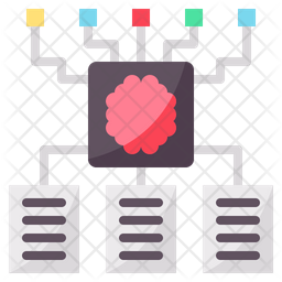Data algorithm Icon - Download in Flat Style