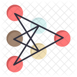 Data Algorithm Icon - Download in Flat Style