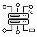 Data Algorithm Server Storage Icon