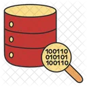 Data Analysis Data Search Server Analysis Icon