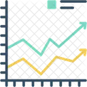 Data Analysis Growth Graph Icon