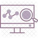 데이터 분석 분석 차트 아이콘