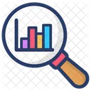 Growth Analysis Market Research Data Analysis Icon