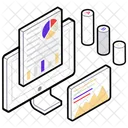Data Analysis Data Analytics Graph Analysis Icon
