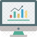 Data Analysis Seo Performance Web Analytics Icon