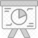 Data Analysis Board Presentation Icon