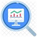Data Analysis Business Analysis Search Analysis Icon