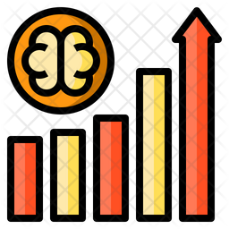 Data Analysis Icon - Download in Colored Outline Style