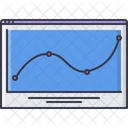 Data Graph Analytics Icon
