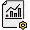 Data Analysis Report Research Icon