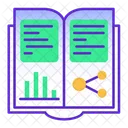 Analytic Book Analysis Book Analytics Icon