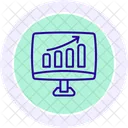 Data Analysis Line Icon Icon