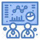 Data Analysis Meeting Business Conference Chart Icon