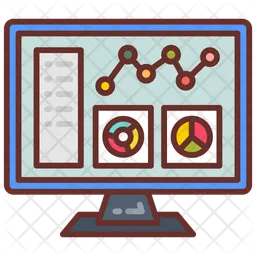 Data analytics  Icon