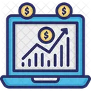 Data Analytics Financial Chart Growth Chart Icon