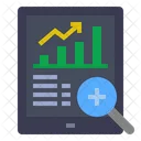 Data Analytics Online Analysis Report Icon