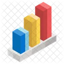 Statistics Bar Graph Data Analytics Icon