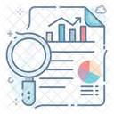 Web Analytics Data Infographic Web Development Icon