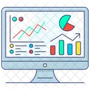 Business Analysis Data Analytics Business Monitoring Icon