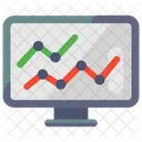 Trend Analysis Data Analysis Seo Icon