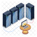 Data Storage Data Analytics Data Display Icon