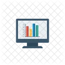 Lcd Bar Graph Online Analysis Icon