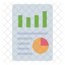 Data Analytics Report Digital Marketing Icon