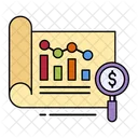 Data Analysis Financial Financial Report Icon