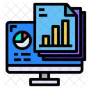 Computer Files Graph Icon