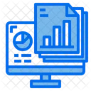 Computer Files Graph Icon