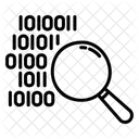 Data Nalysis Binary Analysis Icon