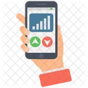 Online Analytics Data Analytics Online Business Icon