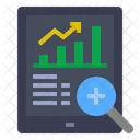 Data Analytics Online Analysis Report Icon
