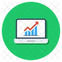 Data Analytics Online Data Progress Report Icon