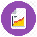 Data Analytics Progress Infographic Icon