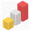 Statistics Bar Graph Data Analytics Icon