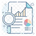 Web Analytics Data Infographic Web Development Icon