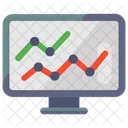 Trend Analysis Data Analysis Seo Icon