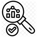 Data Analytics Data Mining Inspection Icon