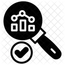 Data Analytics Data Mining Inspection Icon
