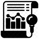 Data Analytics Data Scanning Inspection Process Icon