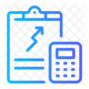 Data Analytics Accounting Report Icon