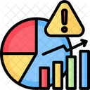Data Analytics Warning  Icon