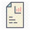 Data analyzing paper  Icon