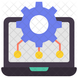 Data Automation Icon - Download in Flat Style