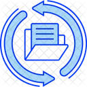Cloud Data Storage Cloud Icon